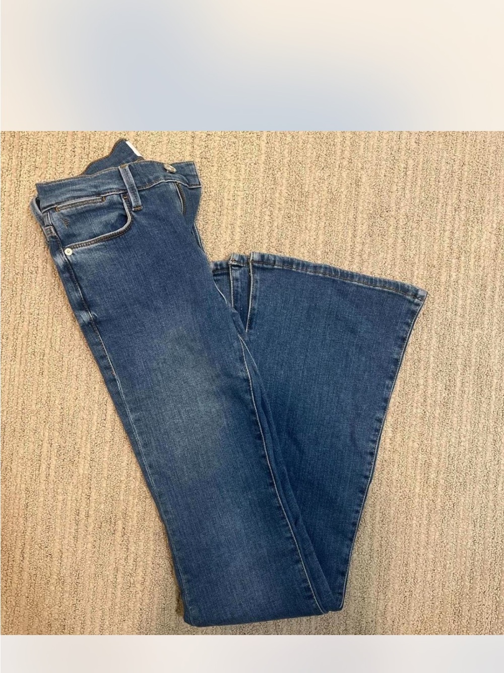 Frame Classic  Blue Women's Flared Jeans